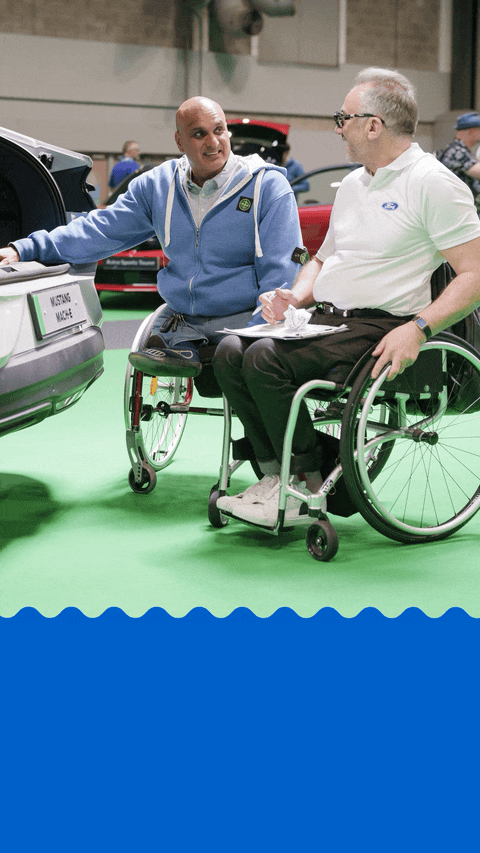 Motability banner ad